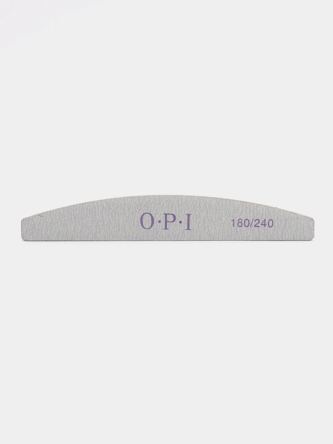 Пилка для ногтей OPI 180/240, 25 штук, серый