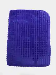 Синий меланж плед "Кубик", евро, 200*220 см