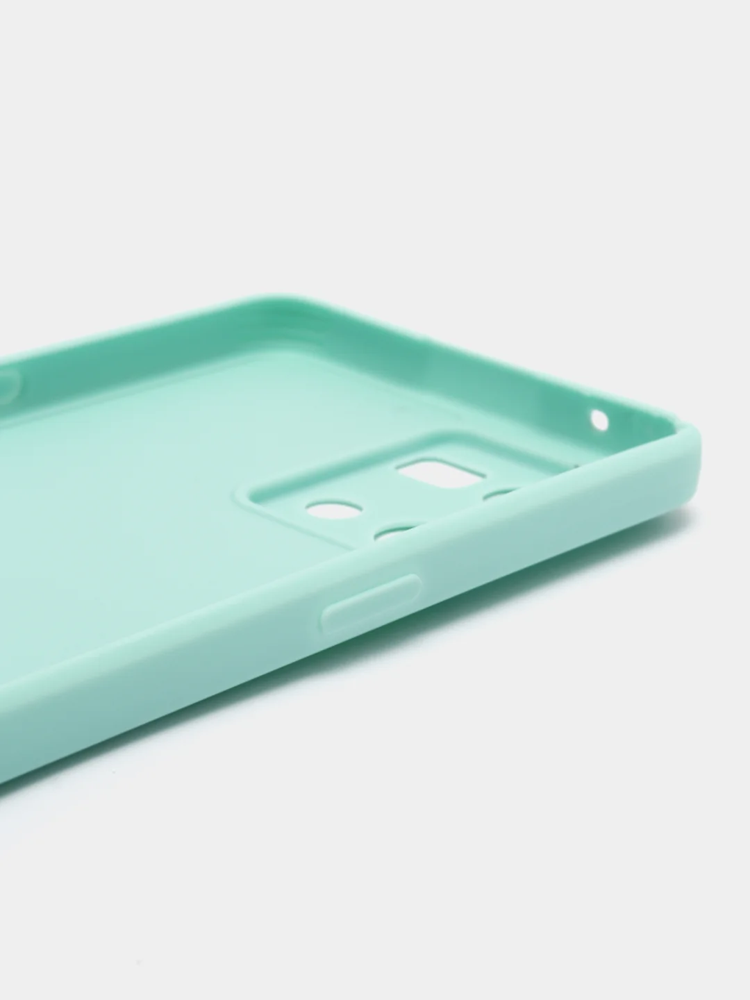 Бирюзовый чехол для OPPO Reno 7 4G / Reno 8 4G / Оппо Рено, силиконовый