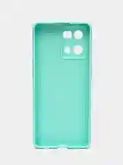 Бирюзовый чехол для OPPO Reno 7 4G / Reno 8 4G / Оппо Рено, силиконовый