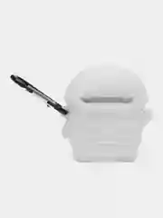 Темно-синий чехол для беспроводных наушников Apple AirPods 1 / 2 / 3 / Pro Аирподс, силиконовый