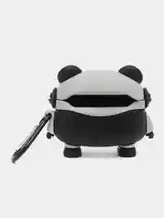Черный чехол для беспроводных наушников Apple AirPods 1 / 2 / 3 / Pro Аирподс, силиконовый