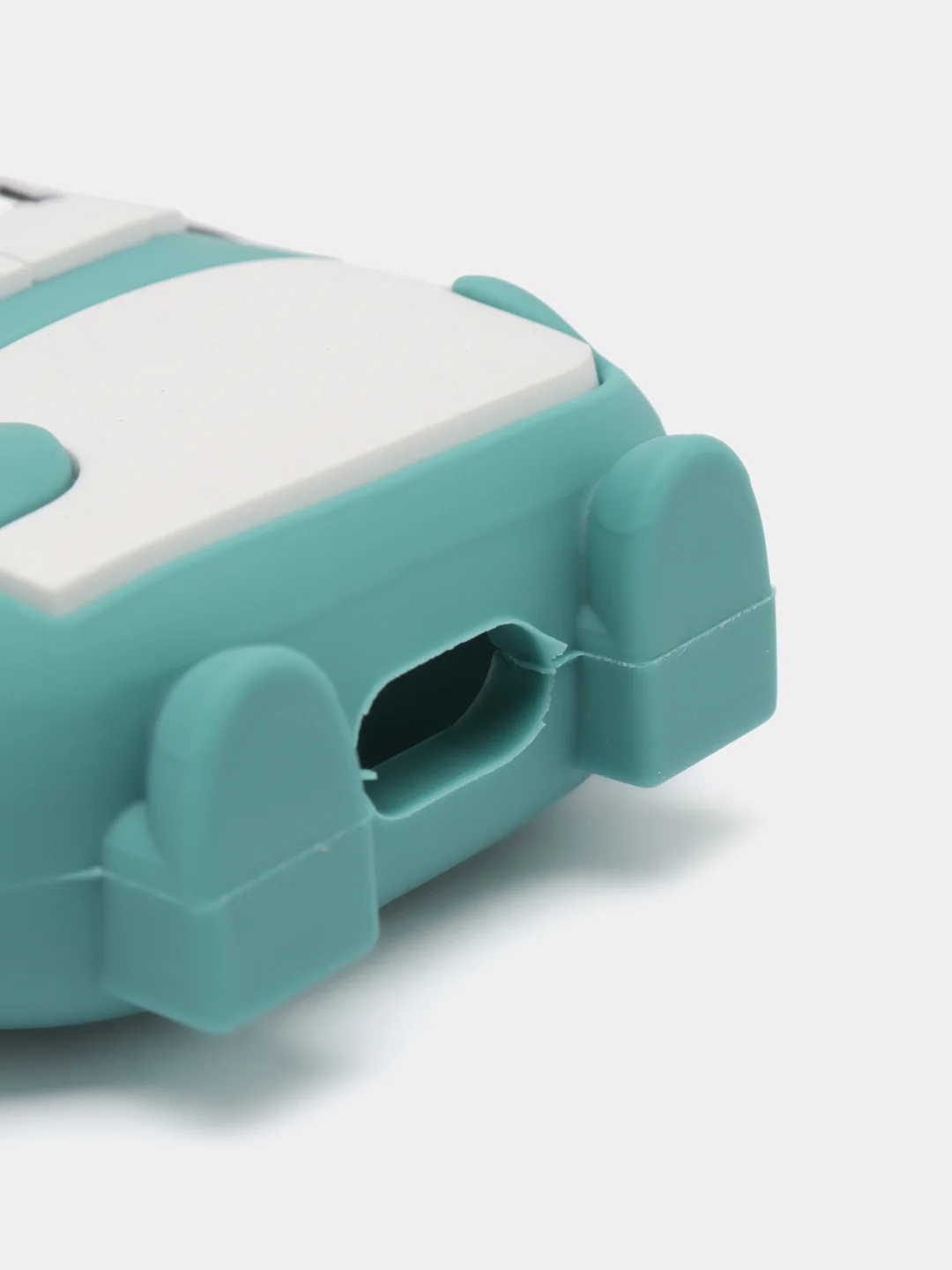 Зеленый чехол для беспроводных наушников Apple AirPods 1 / 2 / 3 / Pro Аирподс, силиконовый