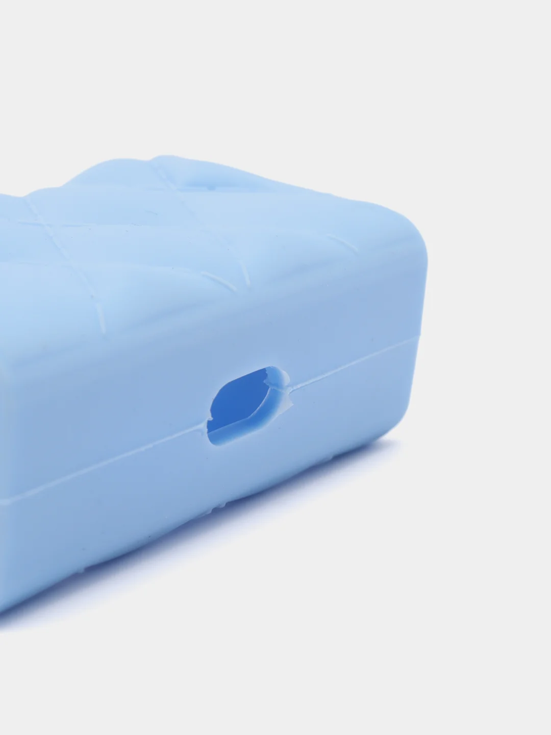 Голубой чехол для наушников AirPods Pro Силиконовый