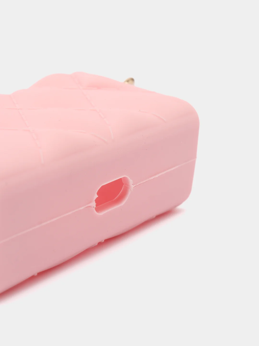 Розовый чехол для наушников AirPods Pro Силиконовый