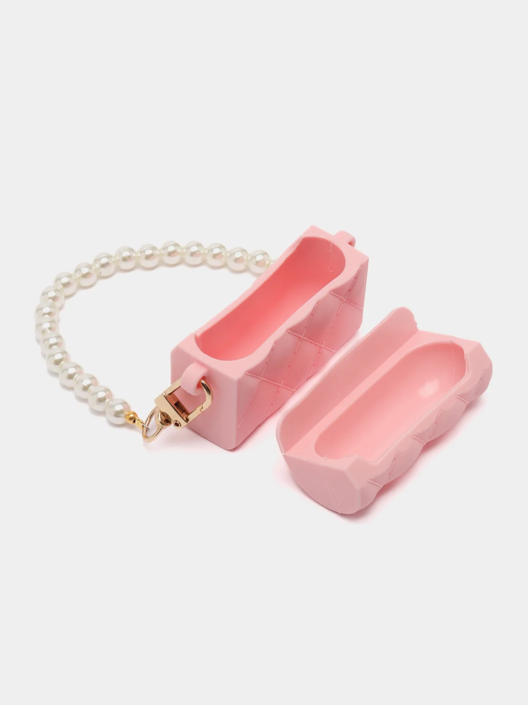 Розовый чехол для наушников AirPods Pro Силиконовый