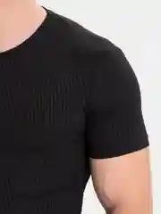 Черный футболка мужская