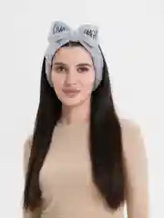 Серый повязка на голову для волос OMG