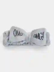 Серый повязка на голову для волос OMG