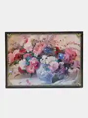 Конфетный шкатулка жостовская роспись,10x14 см