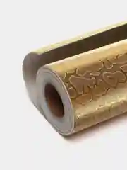 Плёнка самоклеящаяся, блестящее золото, Dekoron PS002, 45 сантиметров х 8 метров