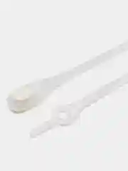 Прозрачный шнурки силиконовые, 2 штуки