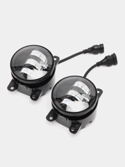 Противотуманные светодиодные фары ПТФ VESTA бело-желтая 50W (NTS-145-01-50W-WY), 2 фары