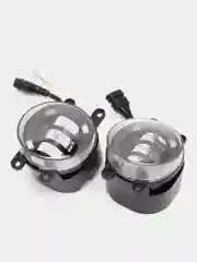 Противотуманные фары ПТФ TOYOTA c ДХО белая 30W (NTS-T03-W), комплект из 2 фар