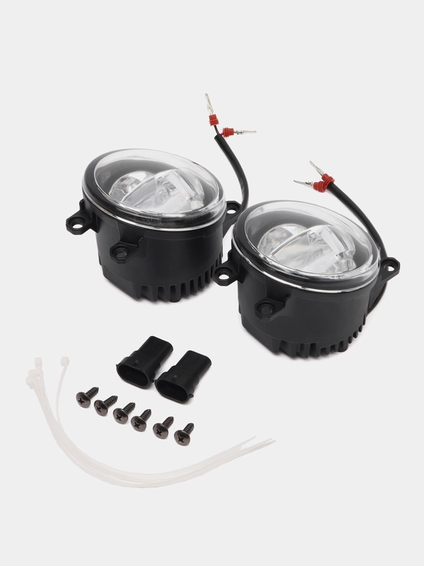 Противотуманные светодиодные фары ПТФ TOYOTA, белый свет (DR05-0583) 30W, 2 фары