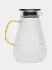 Кувшин стеклянный, с золотой ручкой, 1,5 л