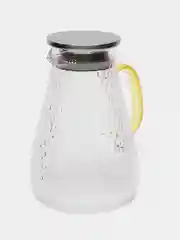 Кувшин стеклянный, с золотой ручкой, 1,5 л