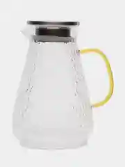 Кувшин стеклянный, с золотой ручкой, 1,5 л