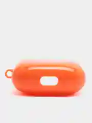 Оранжевый чехол для AirPods 3, 10 цветов, силикон, c креплением для карабина