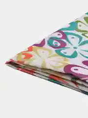 Белый пляжный коврик-сумка