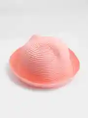Розовый шляпа, панама соломенная, детская, унисекс