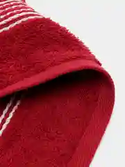 Бордовый набор махровых полотенец, подарочный набор, 70*130, 50*90, 30*60, 3 штуки
