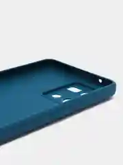Синий чехол для OPPO Reno 7 4G / Reno 8 4G / Оппо Рено, силиконовый