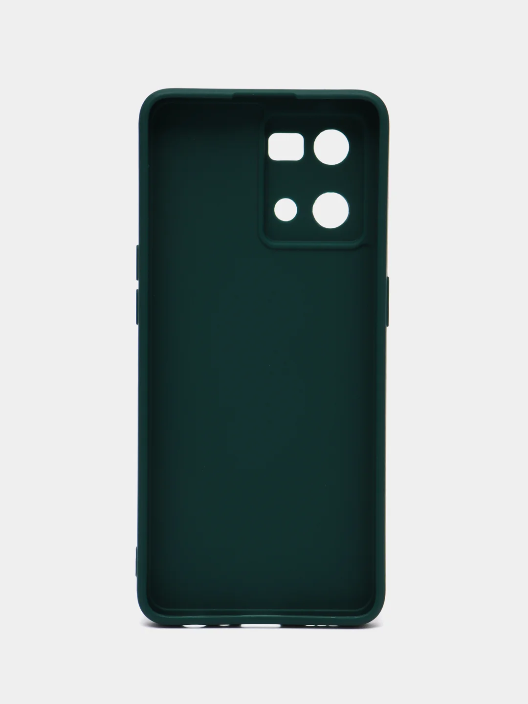 Зеленый чехол для OPPO Reno 7 4G / Reno 8 4G / Оппо Рено, силиконовый