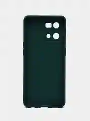 Зеленый чехол для OPPO Reno 7 4G / Reno 8 4G / Оппо Рено, силиконовый