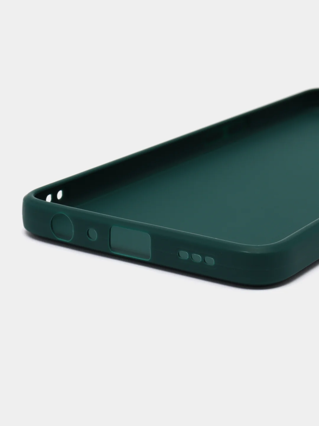 Зеленый чехол для OPPO Reno 7 4G / Reno 8 4G / Оппо Рено, силиконовый