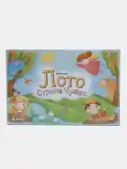 Бирюзовый настольная игра Лото детское. Страна чудес