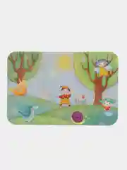 Бирюзовый настольная игра Лото детское. Страна чудес