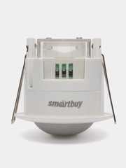 Инфракрасный датчик движения Smartbuy, встраиваемый 800Вт, до 6м IP20