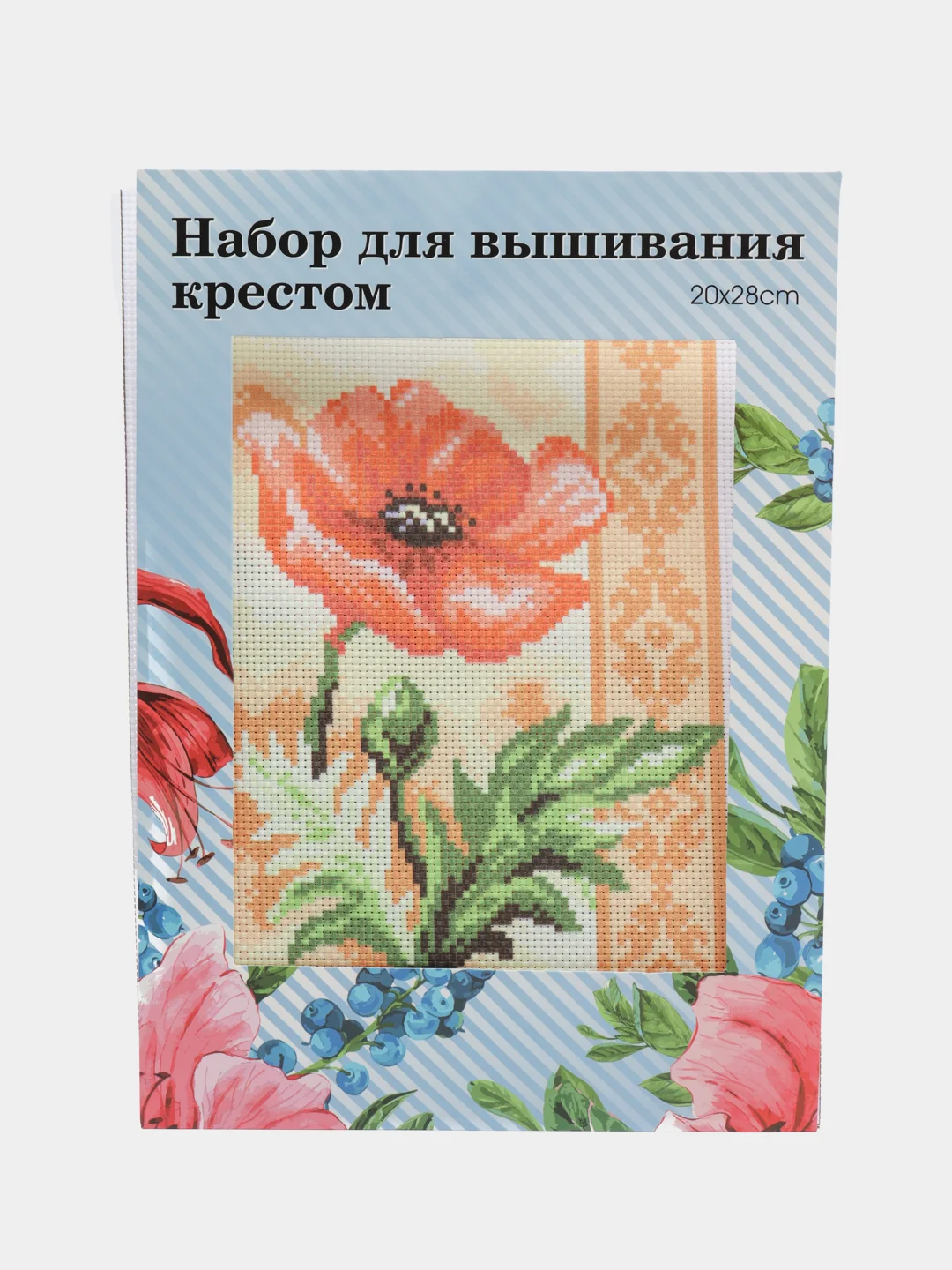Манго вышивка крестом, 20х28