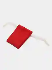 Алый бархатные мешочки для бижутерии