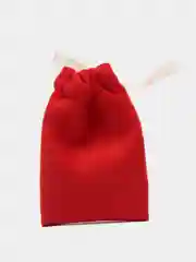 Алый бархатные мешочки для бижутерии