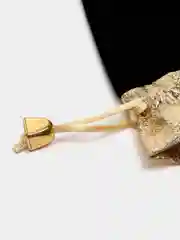 Черный бархатные мешочки для бижутерии