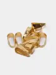 Желтый бейл зажимной, держатель для кулонов
