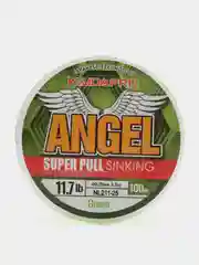 Леска ANGEL KAIDAPRO светло-зеленая 100м  рыболовная, для плетения