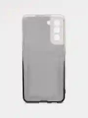 Черный силиконовый чехол с защитой камеры для Samsung S21FE, A03, A22S, A32 с карманом для карт