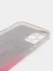 Фуксия силиконовый чехол с защитой камеры для iPhone 12 Pro, 13 Pro Max с карманом для карт