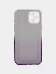 Фиолетовый силиконовый чехол с защитой камеры для iPhone 12 Pro, 13 Pro Max с карманом для карт