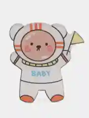 Зеленый значок акриловый на булавке
