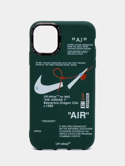 Чехол на айфон 13 Pro, 14, 14 Pro, c принтом, Найк, Nike, чехол для iPhone 13 про, 14