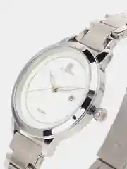 Серебряный женские наручные часы Naviforce NF5008 с календарём в подарочной упаковке