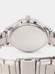Серебряный женские наручные часы Naviforce NF5008 с календарём в подарочной упаковке