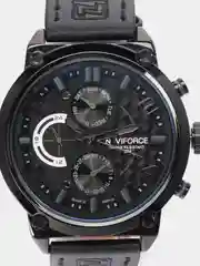 Серый мужские наручные часы Naviforce NF9068L с хронографом, в подарочной упаковке