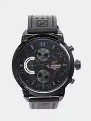 Серый мужские наручные часы Naviforce NF9068L с хронографом, в подарочной упаковке