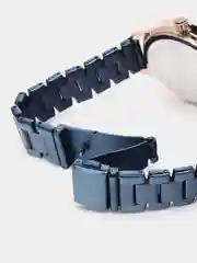 Синий женские наручные часы Naviforce NF5008 с календарём в подарочной упаковке