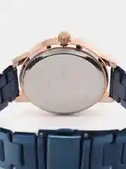 Синий женские наручные часы Naviforce NF5008 с календарём в подарочной упаковке